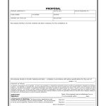 Printable Blank Bid Proposal Forms | Construction Proposal Bid Form   Free Printable Contractor Bid Forms