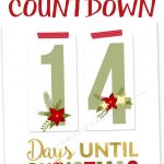 Printable Christmas Countdown | *christmas* | Christmas Countdown   Christmas Countdown Free Printable