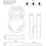 Printable Christmas Crafts Free | Print Wiggle Frog In Black And   Free Printable Craft Activities
