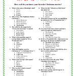 Printable Christmas Trivia Quiz With Questions And Answers   Free Printable Christmas Trivia Quiz