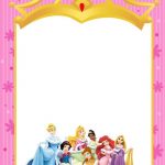 Printable Disney Princesses Invitations | Invitation Maker | Disney   Disney Princess Birthday Invitations Free Printable