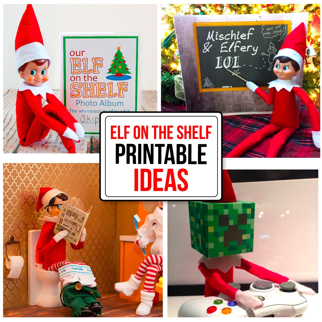 Printable Elf On The Shelf Ideas - Elf On The Shelf Free Printable Ideas