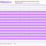 Printable Fertility Calendar Fertility Chart Printable Online   Free Printable Fertility Chart