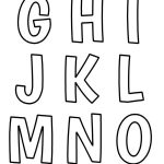 Printable Free Alphabet Templates | Diy Ideas | Alphabet Templates   Free Printable Alphabet Stencils To Cut Out