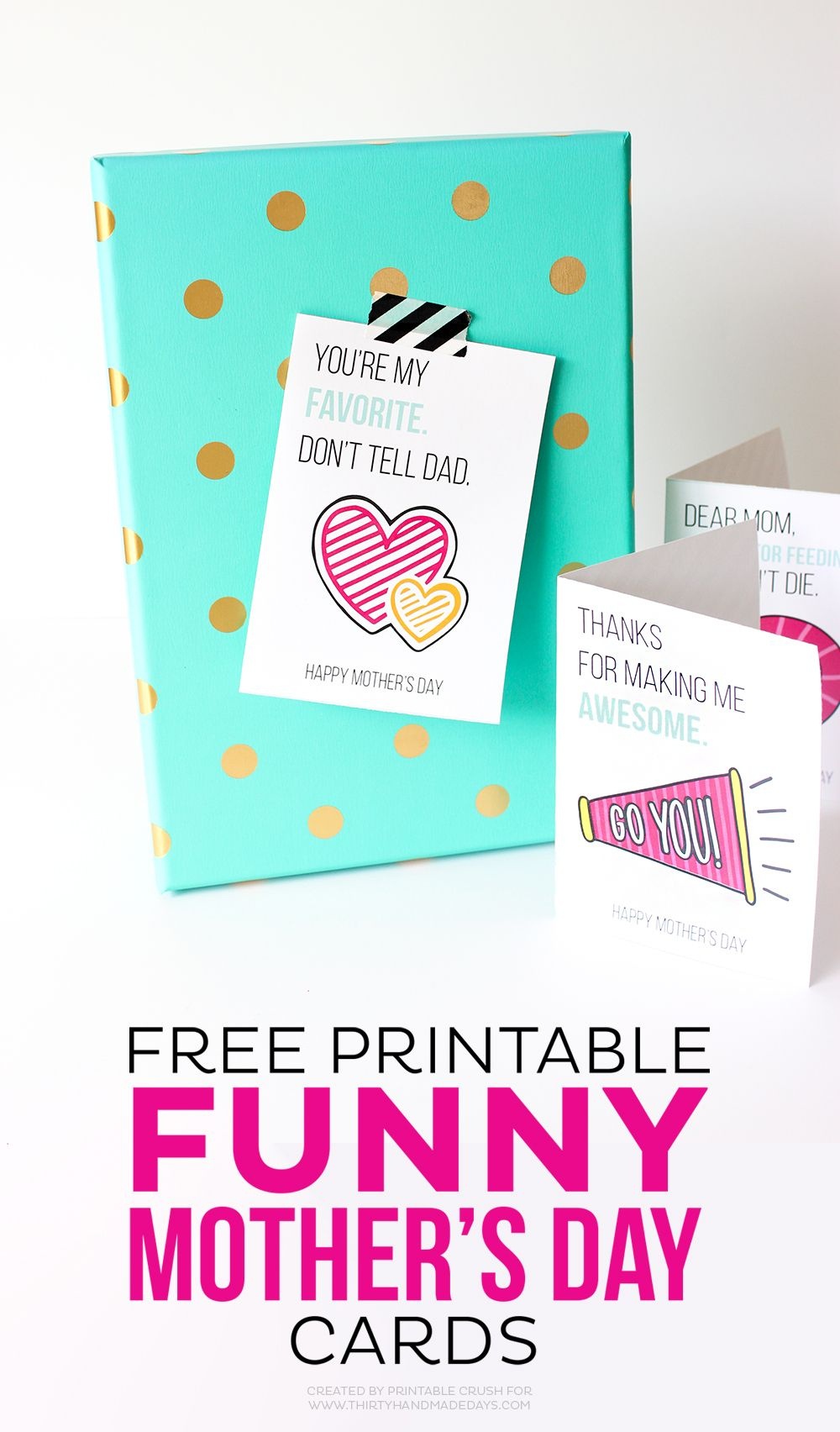 Printable Funny Mother&amp;#039;s Day Cards | Art + Graphic Design Bloggers - Free Funny Printable Cards