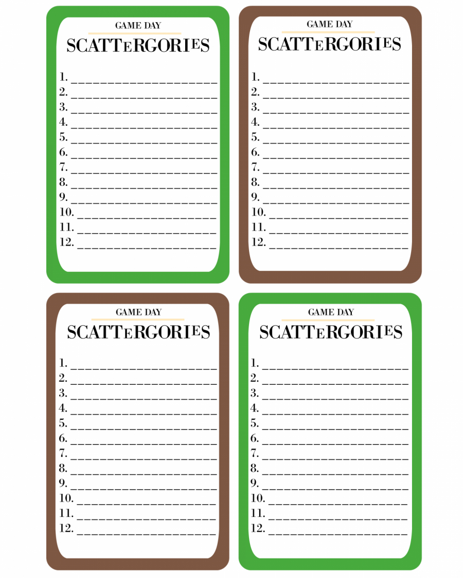 printable scattergories lists for kids language arts