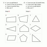 Printable Geometry Worksheets   Riddles   Free Printable Geometry Worksheets For Middle School