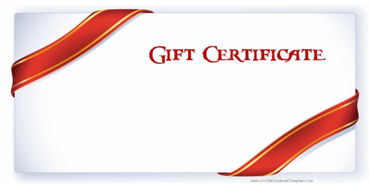 Free Printable Gift Coupons