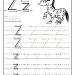 Printable Letter Z Tracing Worksheets For Preschool | Kids   Free Printable Preschool Worksheets Tracing Letters