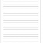 Printable Lined Paper   Free Printable Lined Paper