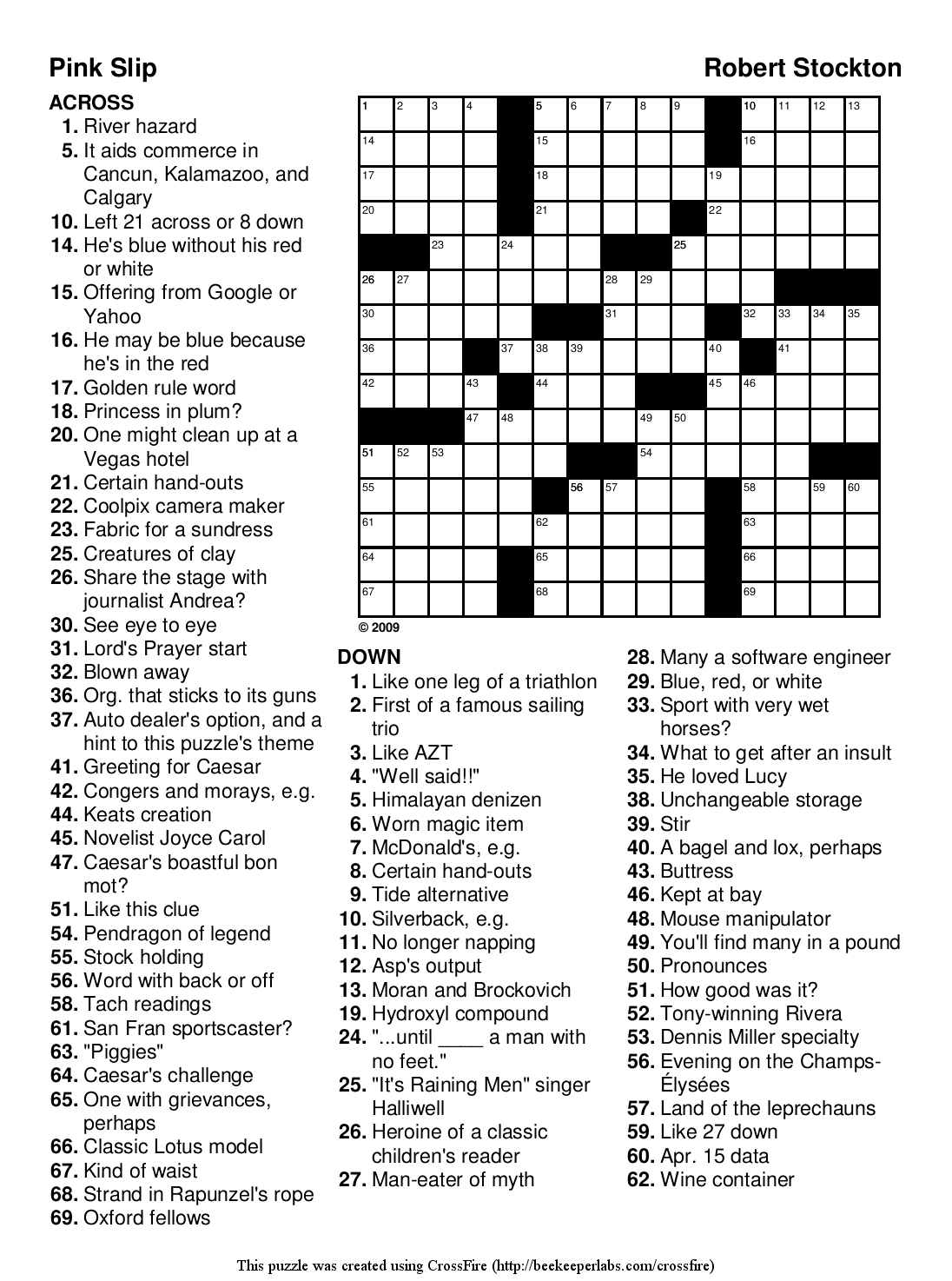 Free Printable Christmas Crossword Puzzles For Adults Free Printable