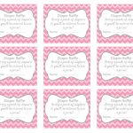 Printable Raffle Tickets Template. Sample Printable Raffle Ticket   Free Printable Bridal Shower Raffle Tickets