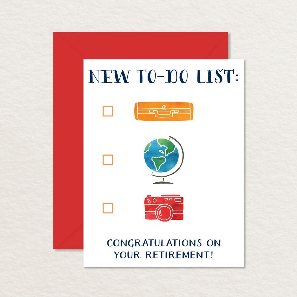 Printable Retirement Card / Congratulations Retirement | Etsy - Free Printable Retirement Cards