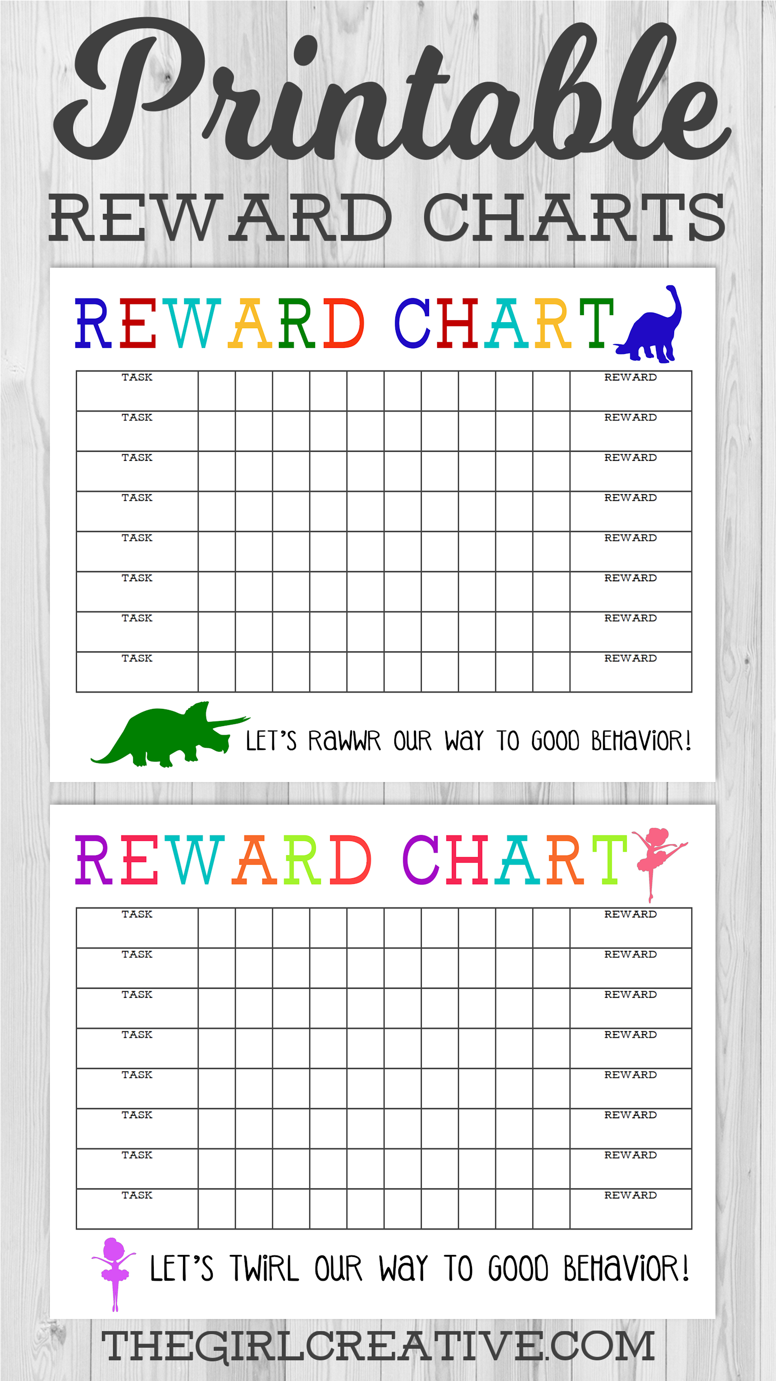 Money Reward Chart Printable