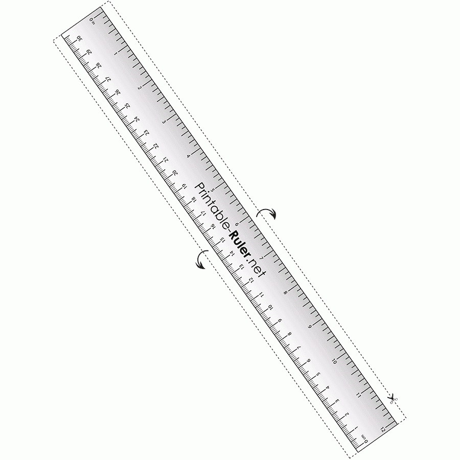 printable paper rulers