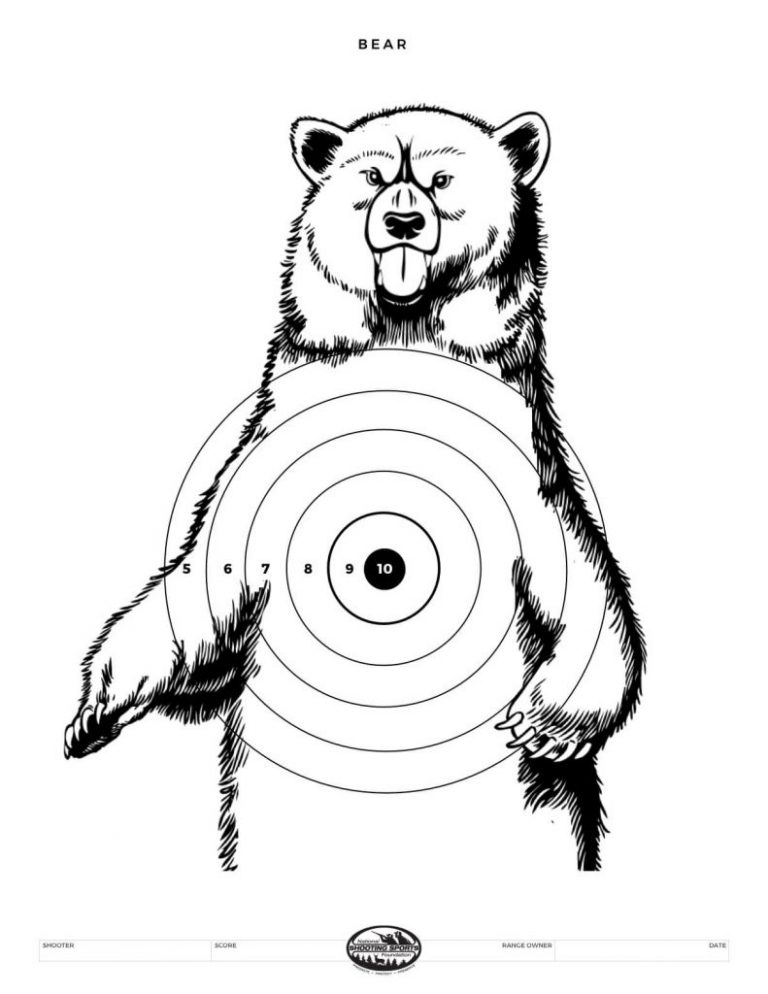 Printable Shooting Targets And Gun Targets • Nssf Free Printable