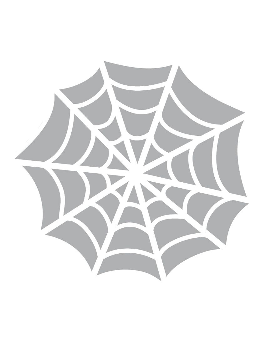 Printable Spider Web Stencil - Coolest Free Printables. This Stencil - Free Printable Spider Web
