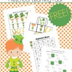 Printable St Patricks Day Activities For Preschoolers   Free Printable March Activities