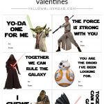 Printable Star Wars Valentine's Day Cards | Star Wars | Starwars   Star Wars Printable Cards Free
