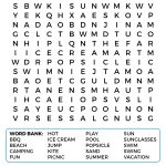 Printable Summer Word Search For Kids!   Kipp Brothers   Free Printable Word Searches For Kids