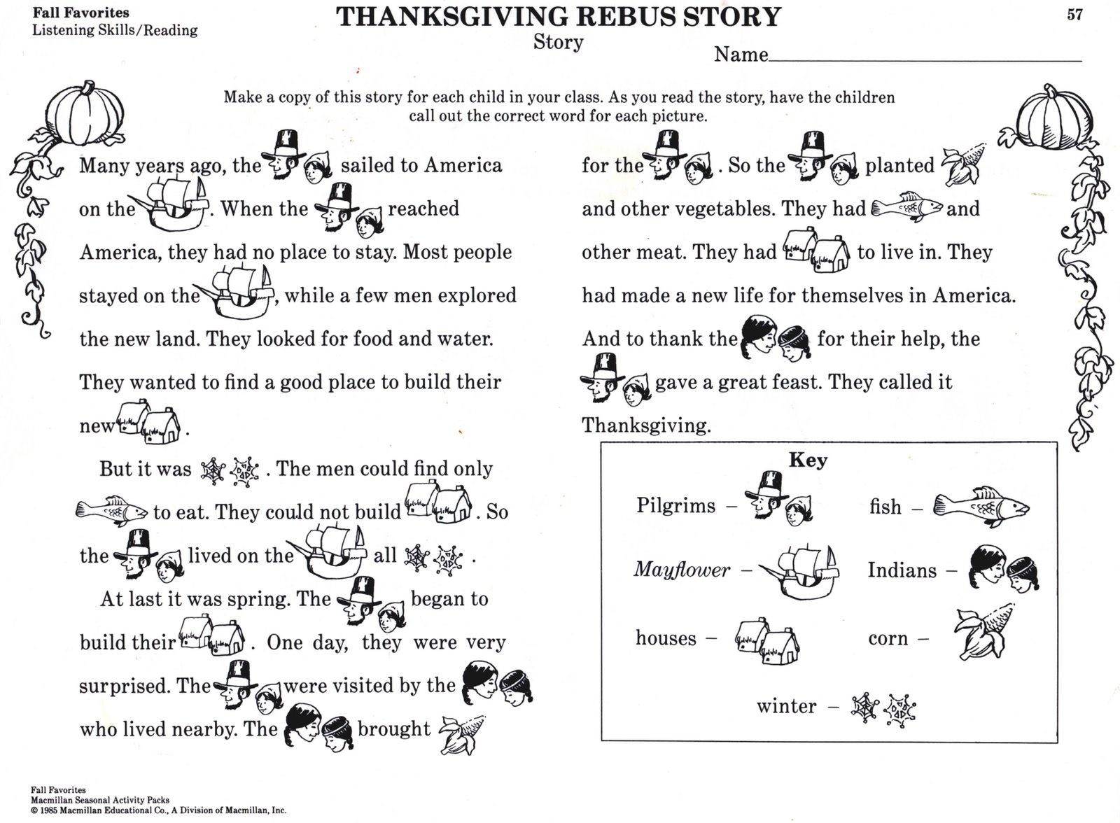 Printable Thanksgiving Book Pages – Happy Easter &amp; Thanksgiving 2018 - Free Printable Thanksgiving Books