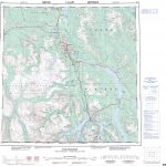 Printable Topographic Map Of Whitehorse 105D, Yk   Free Printable Topo Maps