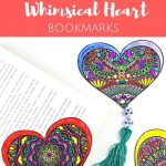 Printable Valentine's Bookmark Designs | For Teachers | Printable   Free Printable Heart Designs