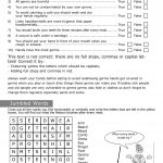 Printable Worksheets For Personal Hygiene | Personal Hygiene   Free Printable Health Worksheets For Middle School