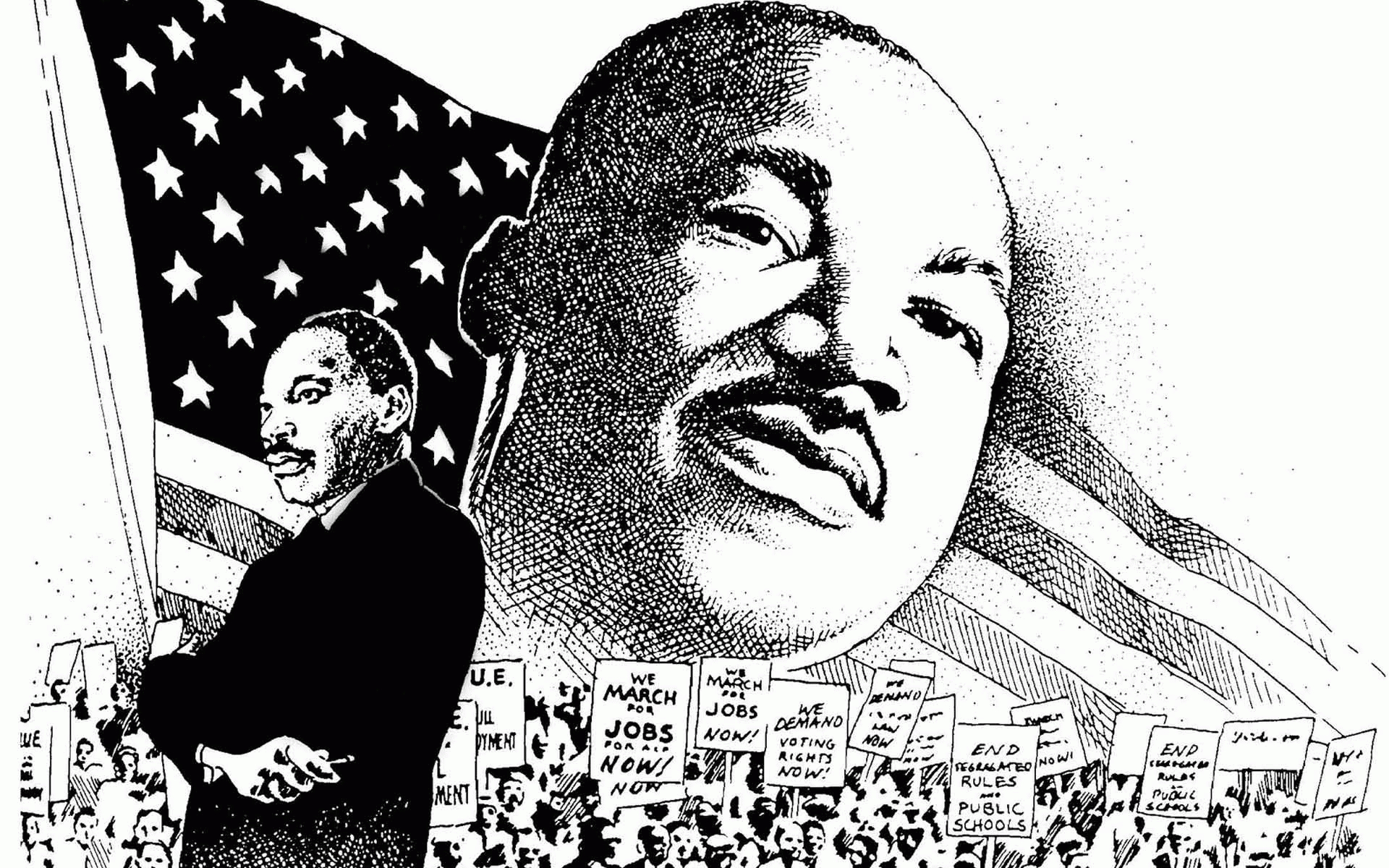 Printables Important People In The Usa History Martin Luther King - Martin Luther King Free Printable Coloring Pages