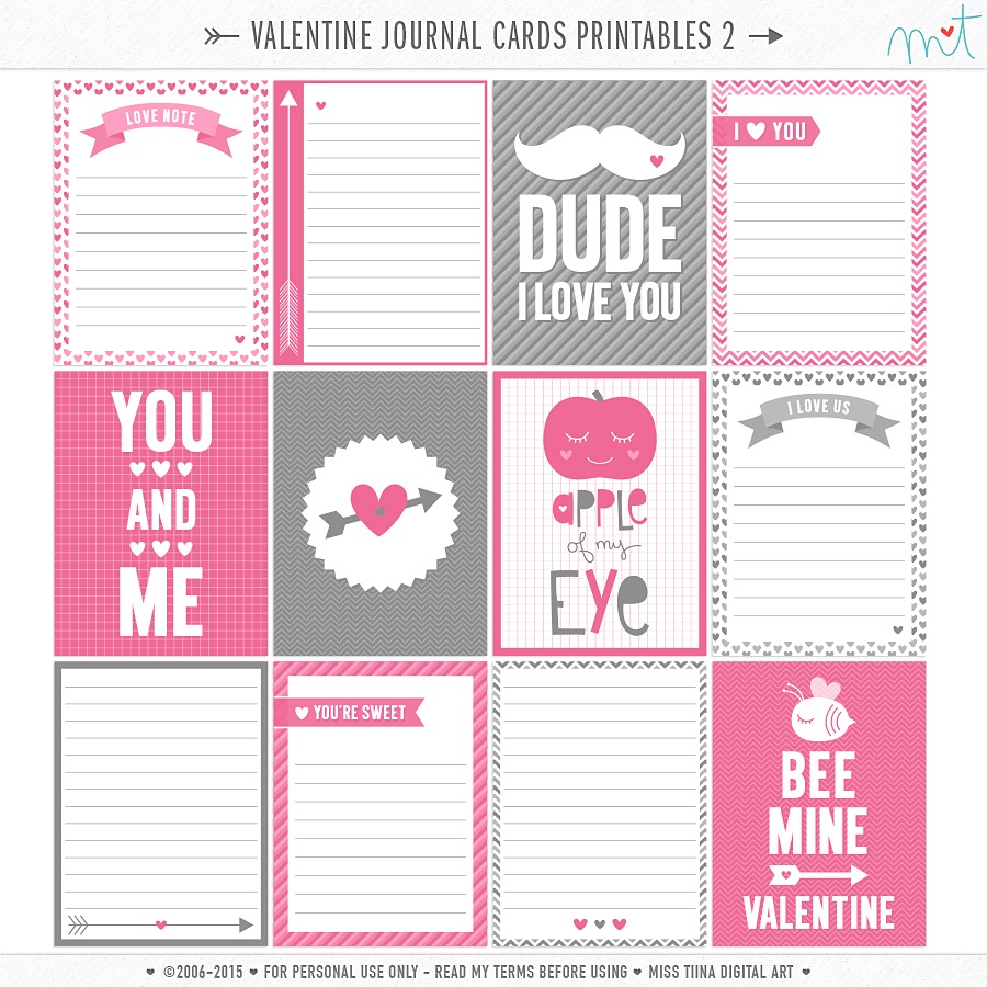 Printables | Misstiina - Free Printable Personal Cards