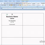 Printing Business Cards In Word | Video Tutorial   Youtube   Free Printable Business Card Maker