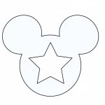 Provided That Mickey Mouse Template Ears Printable Coloring Pages   Free Printable Mickey Mouse Template