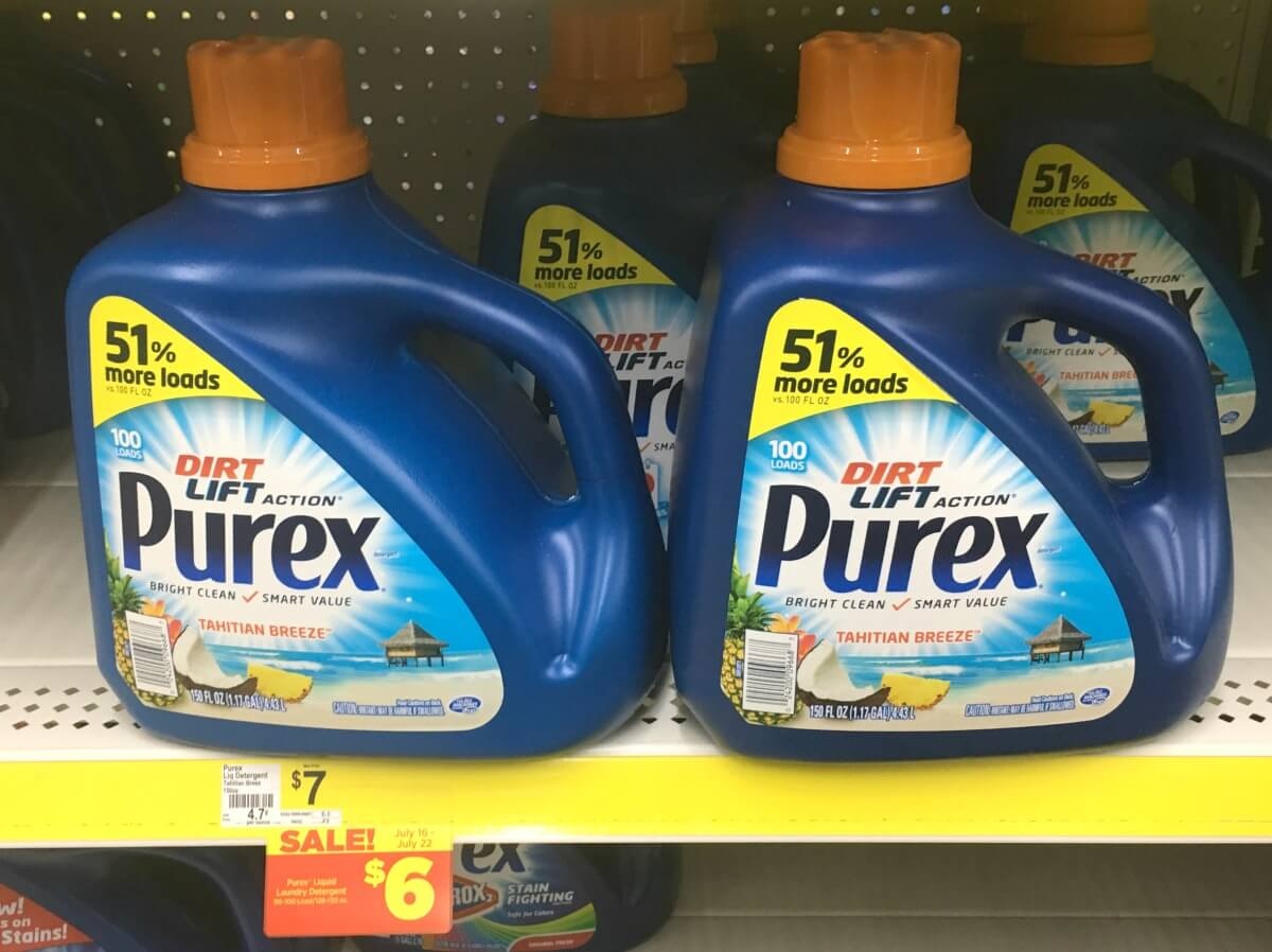 Purex Laundry Detergent Just $0.04 Per Load At Dollar General!living - Free Printable Purex Detergent Coupons