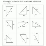 Pythagoras Theorem Questions   Free Printable Pythagorean Theorem Worksheets