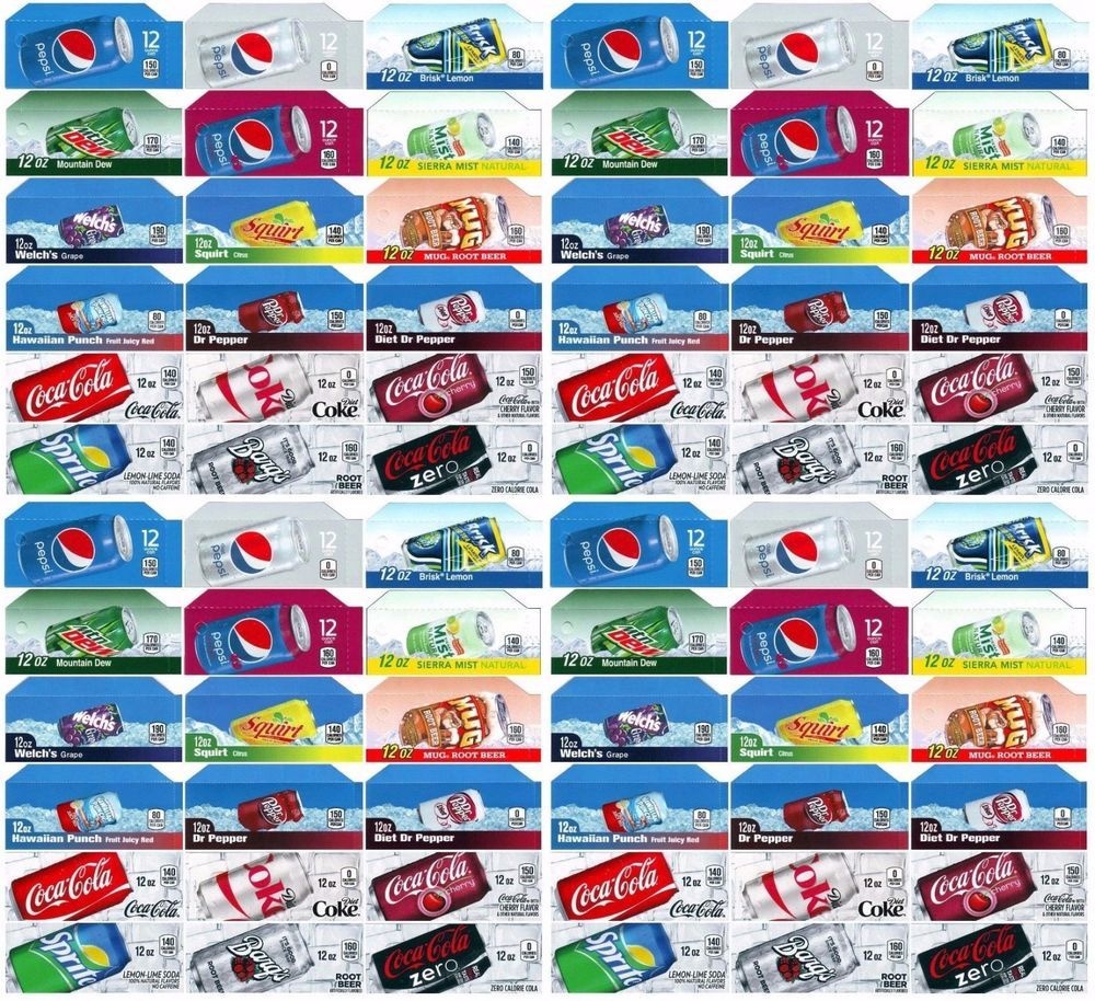 Free Printable Soda Vending Machine Labels - Free Printable