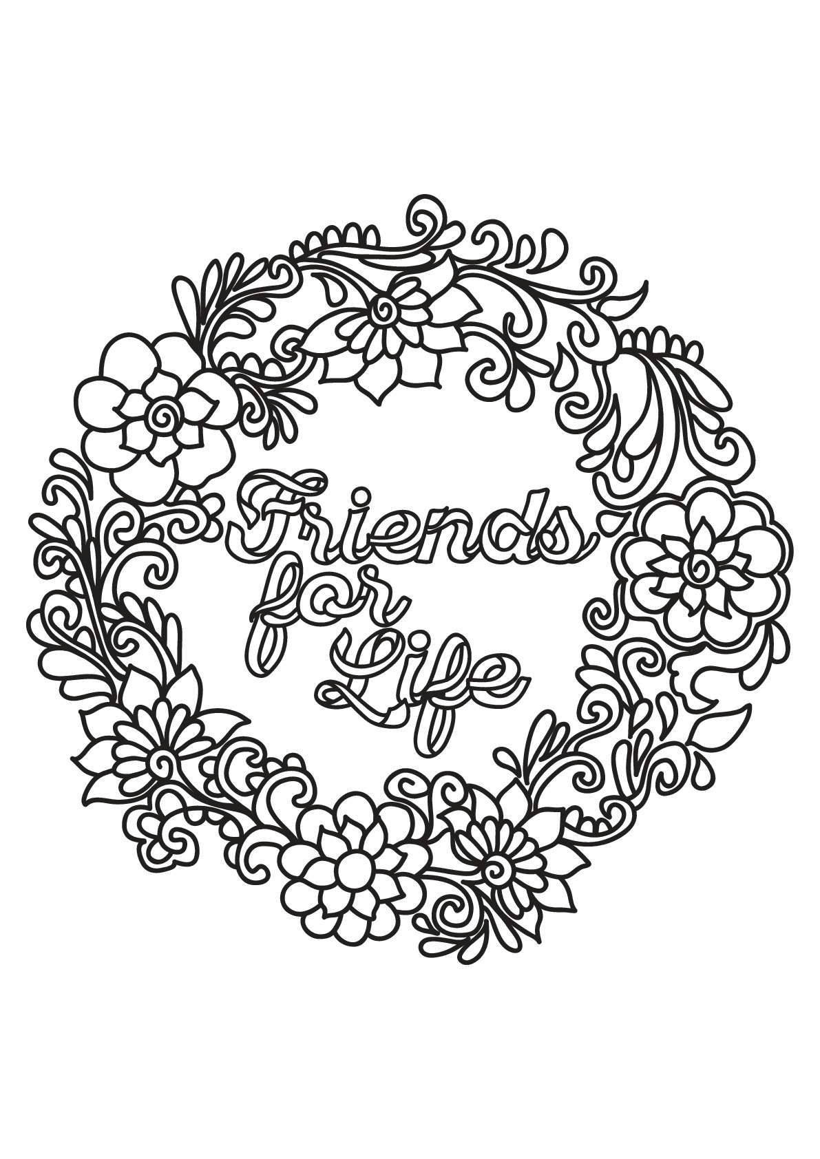 Quotes - Coloring Pages For Adults - Free Printable Quote Coloring Pages For Adults