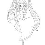 Rapunzel Coloring Pages Tangled The Series Youloveit | Coloring Pages   Free Printable Tangled
