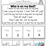 Read And Sequence The Simple Story! Cut And Past The Pictures In   Free Printable Sequencing Worksheets 2Nd Grade