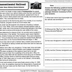 Reading Comprehension Worksheets For 8Th Grade Free Report Templates   Free Printable Reading Comprehension Worksheets Grade 5