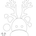 Reindeer Cut Out Template   Tutlin.psstech.co   Reindeer Antlers Template Free Printable