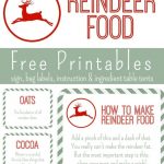 Reindeer Food Free Printables   Momtrends   Reindeer Food Poem Free Printable