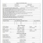 Rental Application Forms Free Printable   Form : Resume Examples   Free Printable Forms