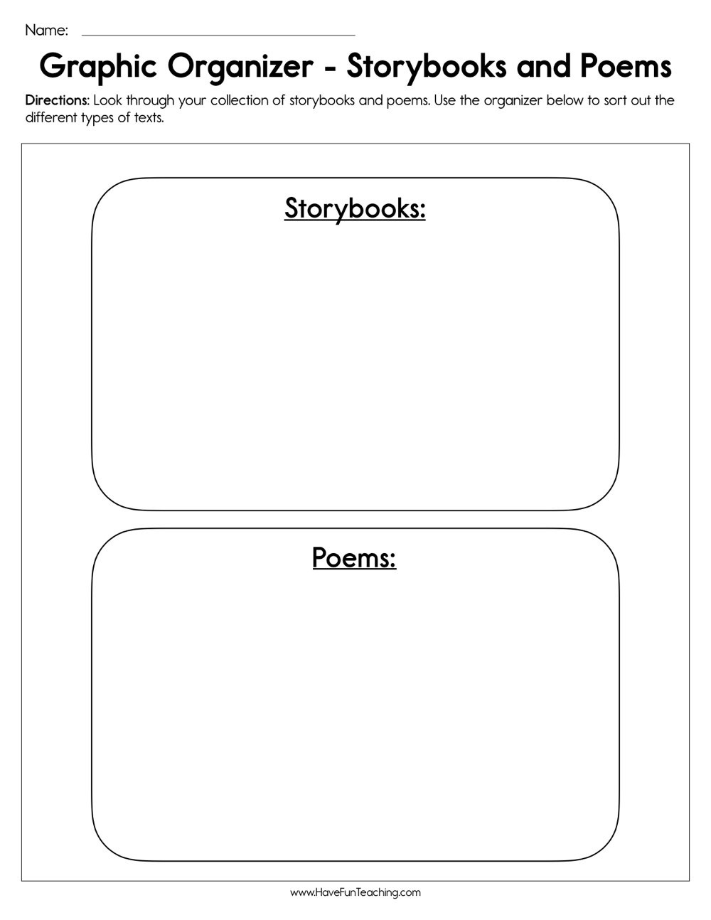 Resources | Have Fun Teaching - Free Printable Sequence Of Events Graphic Organizer
