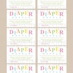 Review Free Printable Diaper Raffle Tickets For Baby Shower   Ideas   Diaper Raffle Free Printable