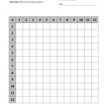 Rontavstudio » Free Printable Blank Multiplication Table   Free Printable Blank Multiplication Table 1 12