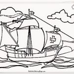 Round Earth Coloring Pages Printable Christopher Columbus   Coloring   Free Printable Christopher Columbus Coloring Pages