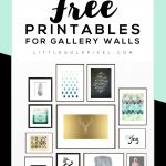 Roundup: Free Printables For Gallery Walls • Little Gold Pixel   Free Printable Wall Art