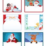 Santa's Little Gift To You! Free Printable Gift Tags And Labels   Free Printable Christmas Labels