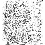 Santa's Toy Bag Hidden Picture Activity   Free Printable Christmas Hidden Picture Games