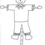 Scarecrow Template | Templates   Crafts For Preschool Kids | Art   Free Scarecrow Template Printable